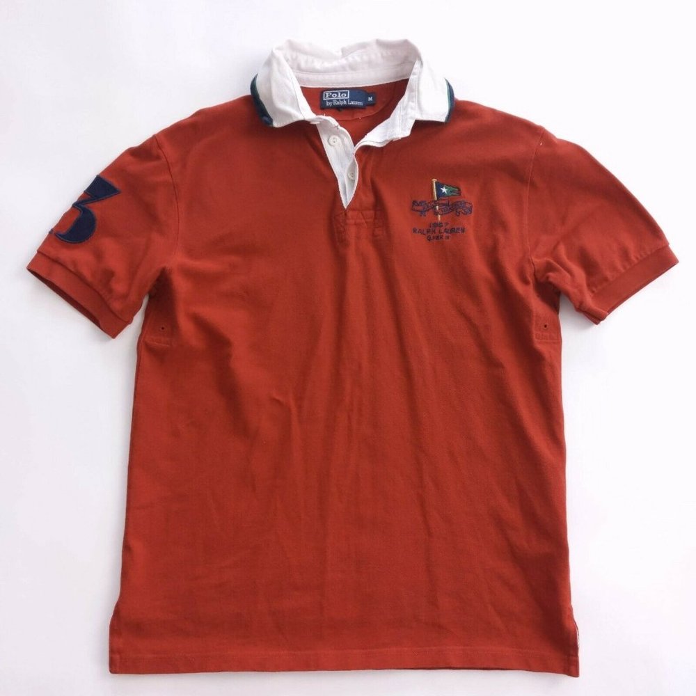 Polo Ralph Lauren Mens Rugby Polo Shirt Medium